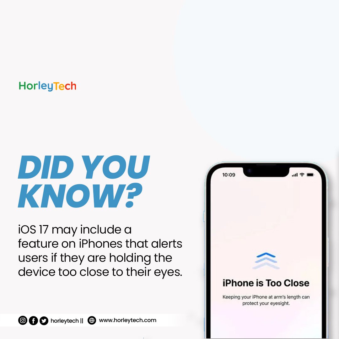 Horleytech On Twitter iOS 17 Sneak Peek Eye Proximity Alert For horleytech-on-twitter-ios-17-sneak-peek-eye-proximity-alert-for