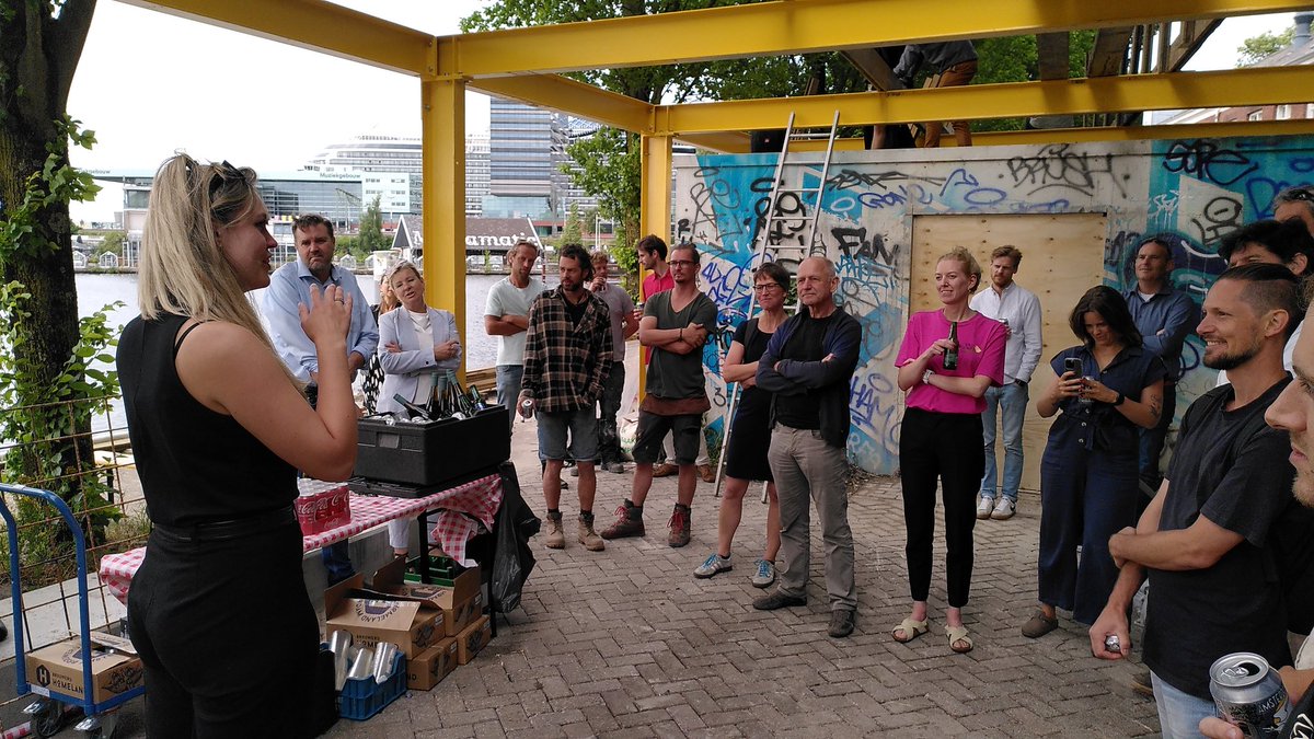 Menno Welling (@mennowelling) on Twitter photo Een gezellige bouwborrel vanavond bij de schietbaan @Marineterrein_A: Een mooi herbestemmingsproject waarbij onze <a href="/ReinwardtAcad/">Reinwardt Academy</a> bachelor studenten voor programmering zorgen op deze unieke locatie. Een gezellige bouwborrel vanavond bij de schietbaan @Marineterrein_A: Een mooi herbestemmingsproject waarbij onze <a href="/ReinwardtAcad/">Reinwardt Academy</a> bachelor studenten voor programmering zorgen op deze unieke locatie.