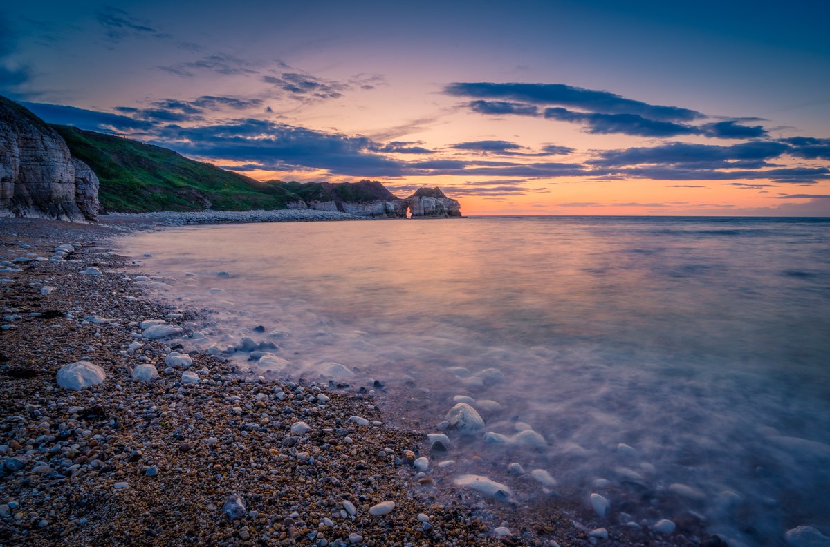 Sunset at Thornwick Bay, Bridlington #stormhour #POTM