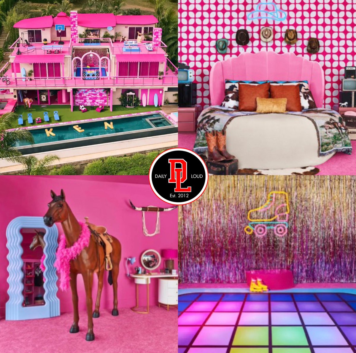 Starting on July 17th guests will be able to stay at a “Barbie” dreamhouse located in Malibu on Airbnb 🤯👀