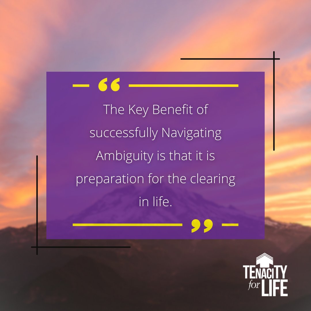 Tenacityforlife's tweet photo. When the road ahead seems unclear, it is often an opportunity for growth. Don't be discouraged by the uncertainty, embrace it and see where it takes you. Keep pushing forward and trust that the journey will lead you to where you need to be. #tenacityquotes #tenacityforlifebook https://t.co/5ib1Y6muNO