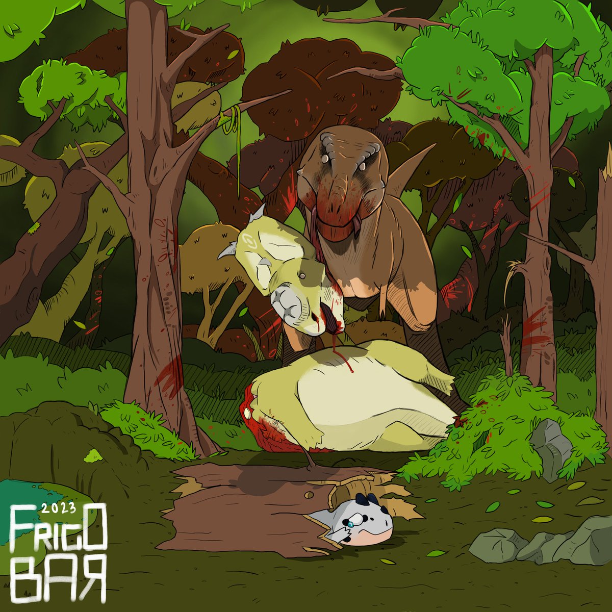 Frigobar09's tweet image. The hanged man 
#paleoart #art #digitalart #ArtistOnTwitter