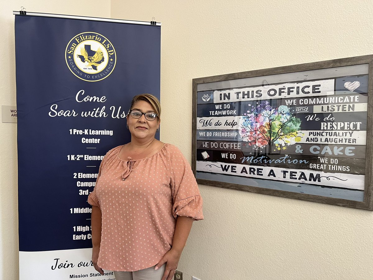SanEliISD_HR (@saneliisdhr) on Twitter photo Welcome to the Nest Ms. Lopez, Teacher at Sambrano Elementary! <a href="/jlsambrano/">Sambrano Wildcats</a> <a href="/SanElizarioISD/">San Elizario ISD</a>
#PeoplePassionPurpose Welcome to the Nest Ms. Lopez, Teacher at Sambrano Elementary! <a href="/jlsambrano/">Sambrano Wildcats</a> <a href="/SanElizarioISD/">San Elizario ISD</a>
#PeoplePassionPurpose