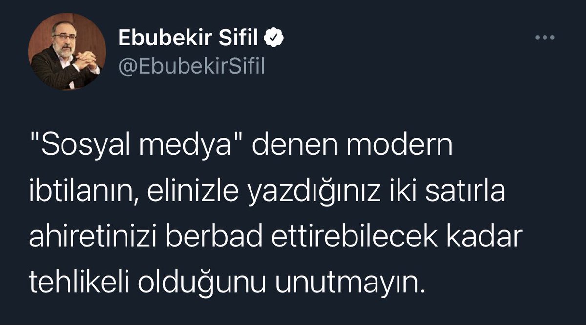 şu twiti çerçeveletip baş köşeye
asmak gerekiyor, hayırlı geceler.