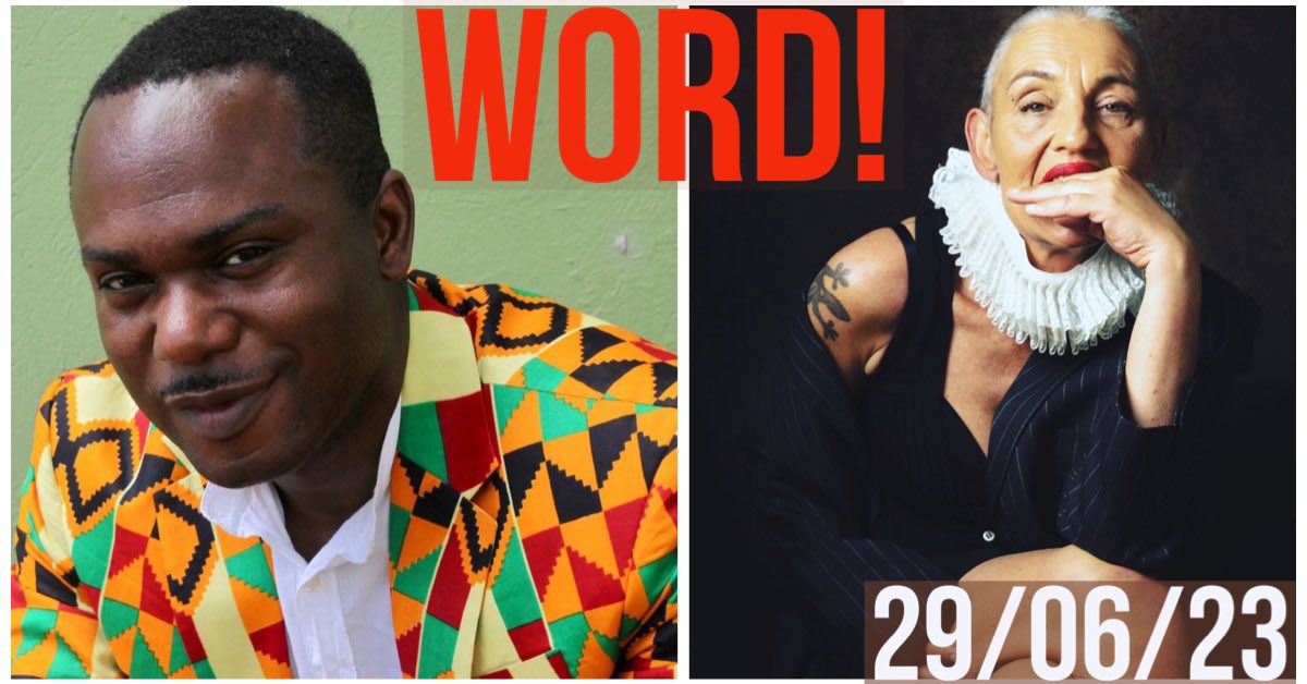 Join us & @renaissanceone this Thursday - with Jason Allen-Paisant - scholar, award winning poet & writer + Cathi Rae - 'spoken word icon' (Joelle Taylor)

Wiv live music & open mic - hosted by WORD!s own @AbigailWillock & Noé Ponte. For full details see wordpoetry.co.uk