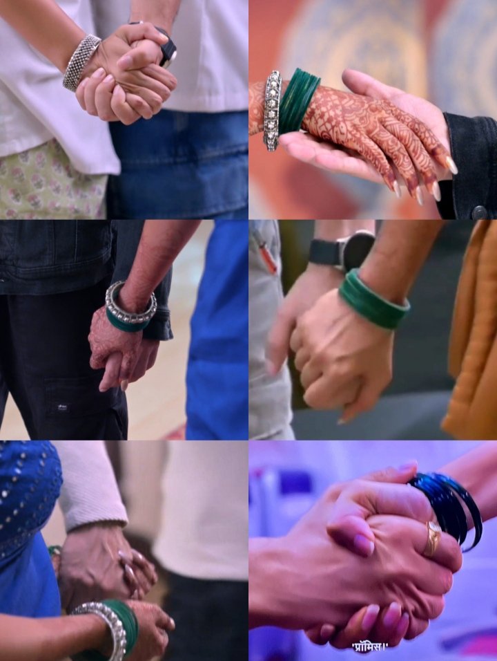 #GhumHaiKisikeyPyaarMeiin
Their all handshakes #saiya #harshadarora #ayeshasingh 
We will miss saiya 
#drsatya #saijoshi