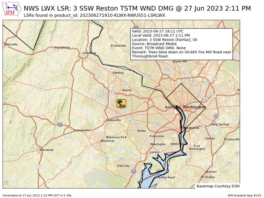 IEMBot LWX tweet media