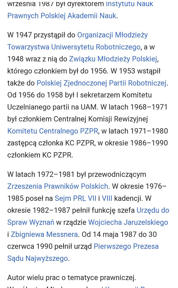 Historyczna lista obecności na pierwszym posiedzeniu KRS. Obecny nie tylko Prezes SN Izby Wojsk.  Lipiński, ale także A.Łopatka IPSN. Tak rodziły się kadry sądownictwa po 1989 r. Zd. @bprzymusinski o to walczyła Solidarność.