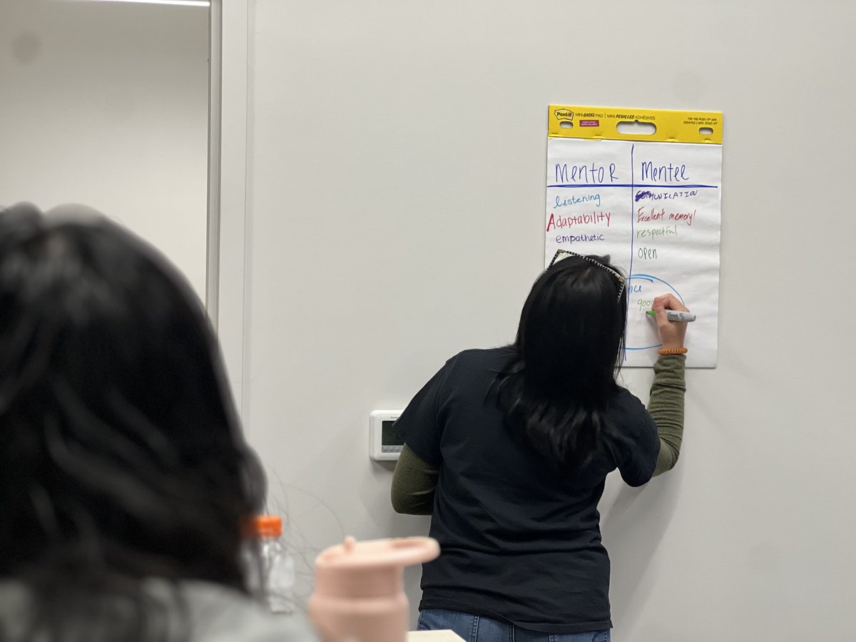 JFCSPgh's tweet image. Today we hosted our first program at our NEW youth space for Penn State's Readiness Institute Summer Program @RIatPennState! Shelby and Erin talked with the group about what it takes to be a mentor and how the students could find mentors in their own lives for the future!