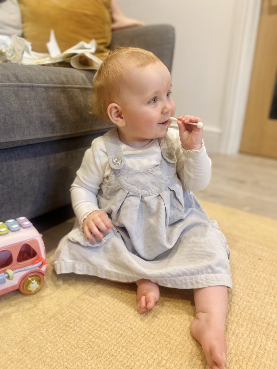 Pollardg80's tweet photo. And just like that, a year has passed and our beautiful Darcie turned 1 today. Im pleased to say that during that time I haven’t missed sleep one bit! Mainly because Harry and Arthur combined have prevented any sleep since 2014 so not much to miss.. https://t.co/z834DHuRlh