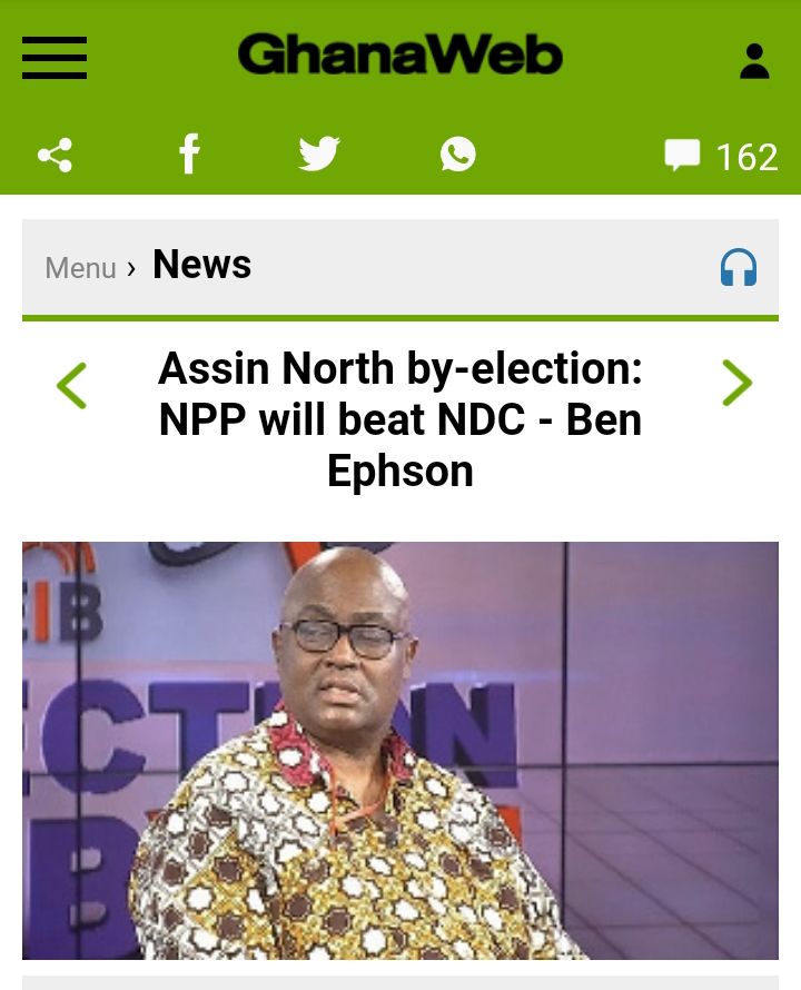 How is mkt Ben Ephson ?😂😂😂😂
#AssinNorthByElection