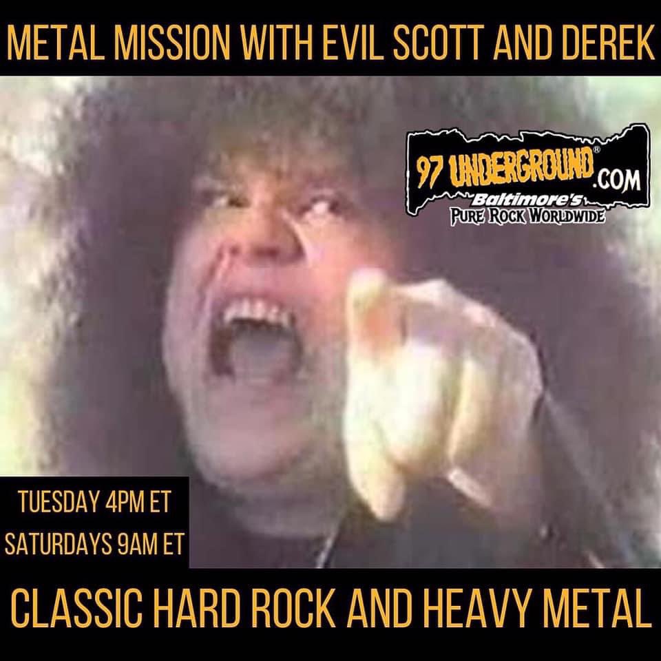 Tune in at 4pm et usa TODAY. We got the #bigfour of #metal plus a battle of #eastcoast v #westcoast #thrashmetal and #punkmetal #deepcuts of #metallica #slayer #anthrax #megadeth @97undergroundradio @zombieritual97