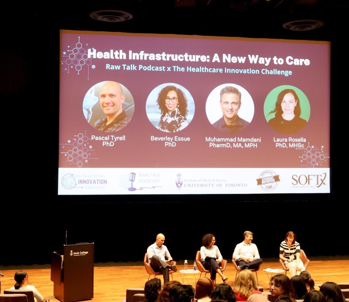 Raw Talk Podcast (@rawtalkpodcast) on Twitter photo A huge thank you to our panelists & everyone that attended ‘Health Infrastructure: A New Way to Care’ for a phenomenal evening! Our panelists discussed challenges in 🇨🇦 healthcare system & infrastructure, opportunities for AI solutions, & factors to consider re. implementation🗣️ A huge thank you to our panelists & everyone that attended ‘Health Infrastructure: A New Way to Care’ for a phenomenal evening! Our panelists discussed challenges in 🇨🇦 healthcare system & infrastructure, opportunities for AI solutions, & factors to consider re. implementation🗣️