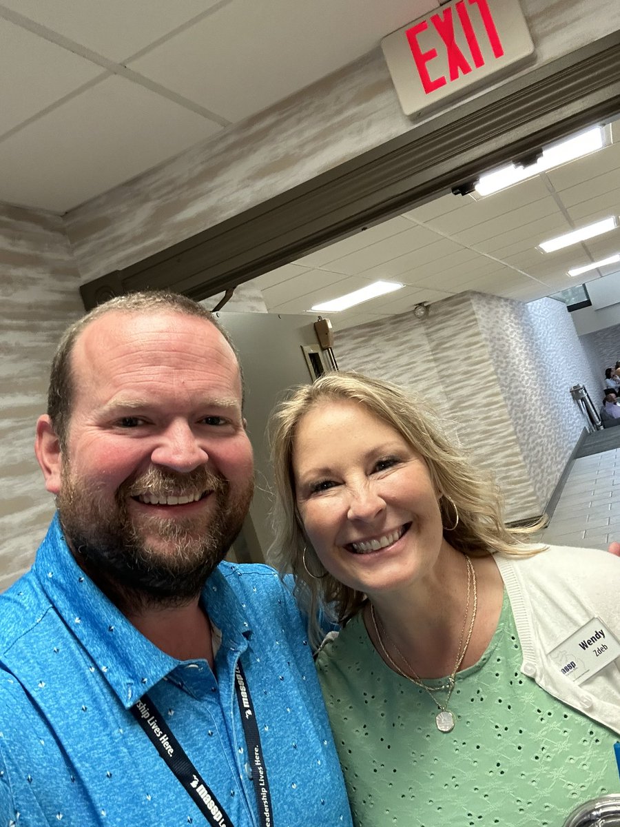 So thankful for the MASSP team and all of the work they do for us. An amazing #EdCon23 so far. Networking, learning, and most importantly, growing. <a href="/wendyzdeb/">Wendy Zdeb</a> <a href="/massp/">Michigan Principals</a> <a href="/green59737937/">Keith Green</a>  <a href="/SniderC/">SniderC</a>