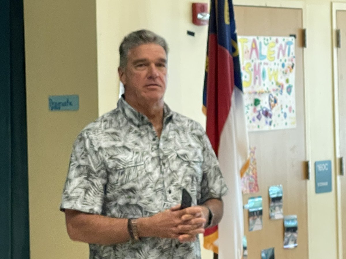 OAHolleyEDU's tweet image. “There are little people in Dare County Schools that deserve us to be better, everyday!”  Superintendent Steve G. Basnight