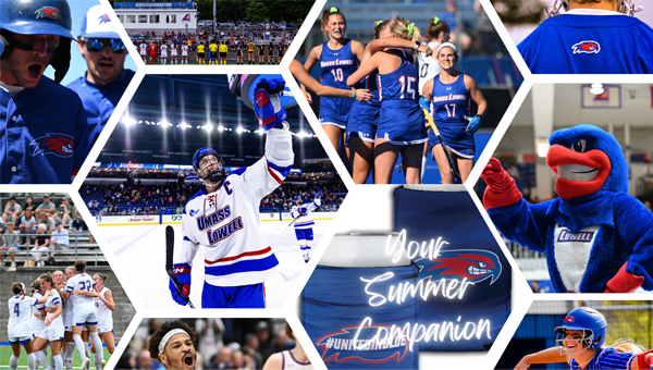Celebrate the beginning of the 10th anniversary year of Division I athletics at UMass Lowell with a River Hawk adjustable koozie. Support our River Hawk student athletes before July 1 and receive yours, fit for any size beverage! Load up for summer: bit.ly/44nqQqi
