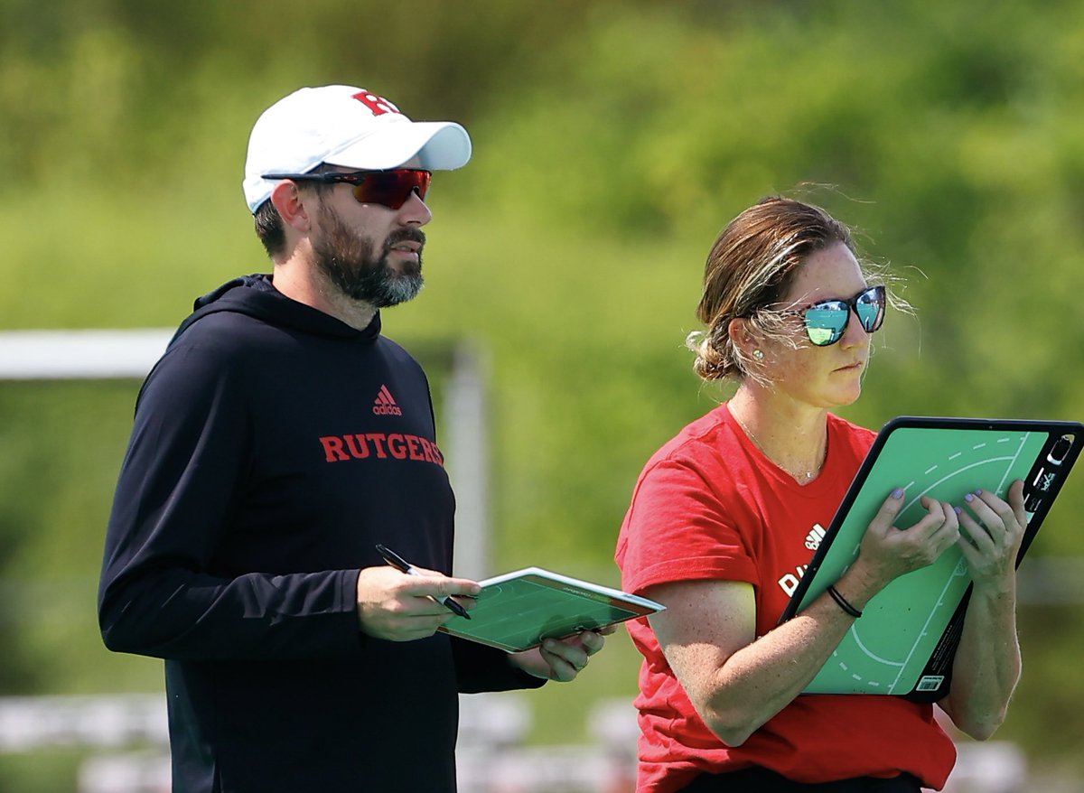 RUAthletics's tweet photo. Cool shades. 

No one rocks 😎 like R coaches. #NationalSunglassesDay https://t.co/xcAqvd8A6z
