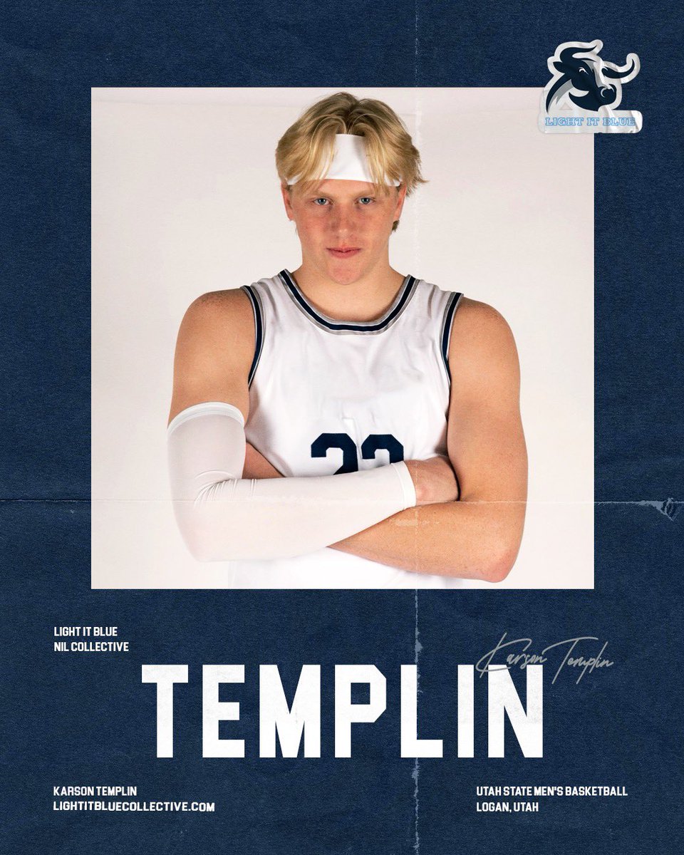 There is nothing better than the support from Aggie Nation! Subscribe to @lightitbluenil today to support all Utah State student-athletes at lightitbluecollective.com‼️ #AggiesAllTheWay #ad