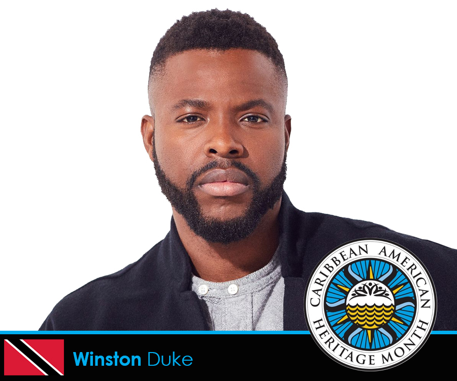 Popularly known for his role as M'Baku, leader of the Jabari Tribe in the Black Panther movies, Winston Duke is a Trinbagonian actor doing big things. He graduated from Yale School of Drama with a Master's in acting and is one to watch.

#CaribbeanAmericanHeritageMonth