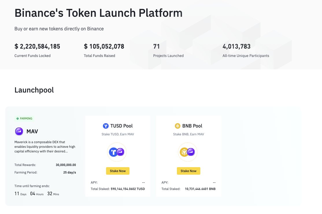 SmallCapScience's tweet photo. TUSD news is a bad look for @binance.

Recent TUSD Moves:
- Offered free trading with TUSD pairs
- Launchpad for @mavprotocol locked $590M TUSD and $1.6B BNB until July 8th
- TUSD Marketcap exploding 

$2.2B of launchpad funds unlocking could get ugly for TUSD &amp; BNB. https://t.co/6hU9VdVex9