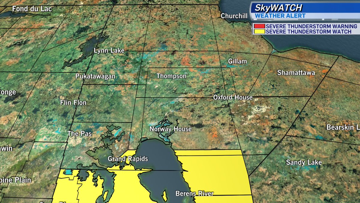 CTV News Winnipeg on Twitter "A severe thunderstorm watch or warning