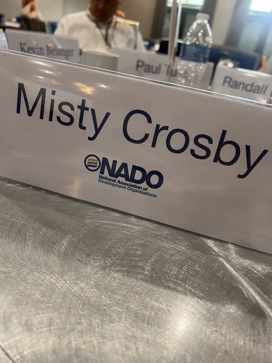 MistyCasto's tweet photo. Attending the @NADOWeb Board Meeting this week with my colleagues from across the country working to improve regions! https://t.co/olnMtYcrqH