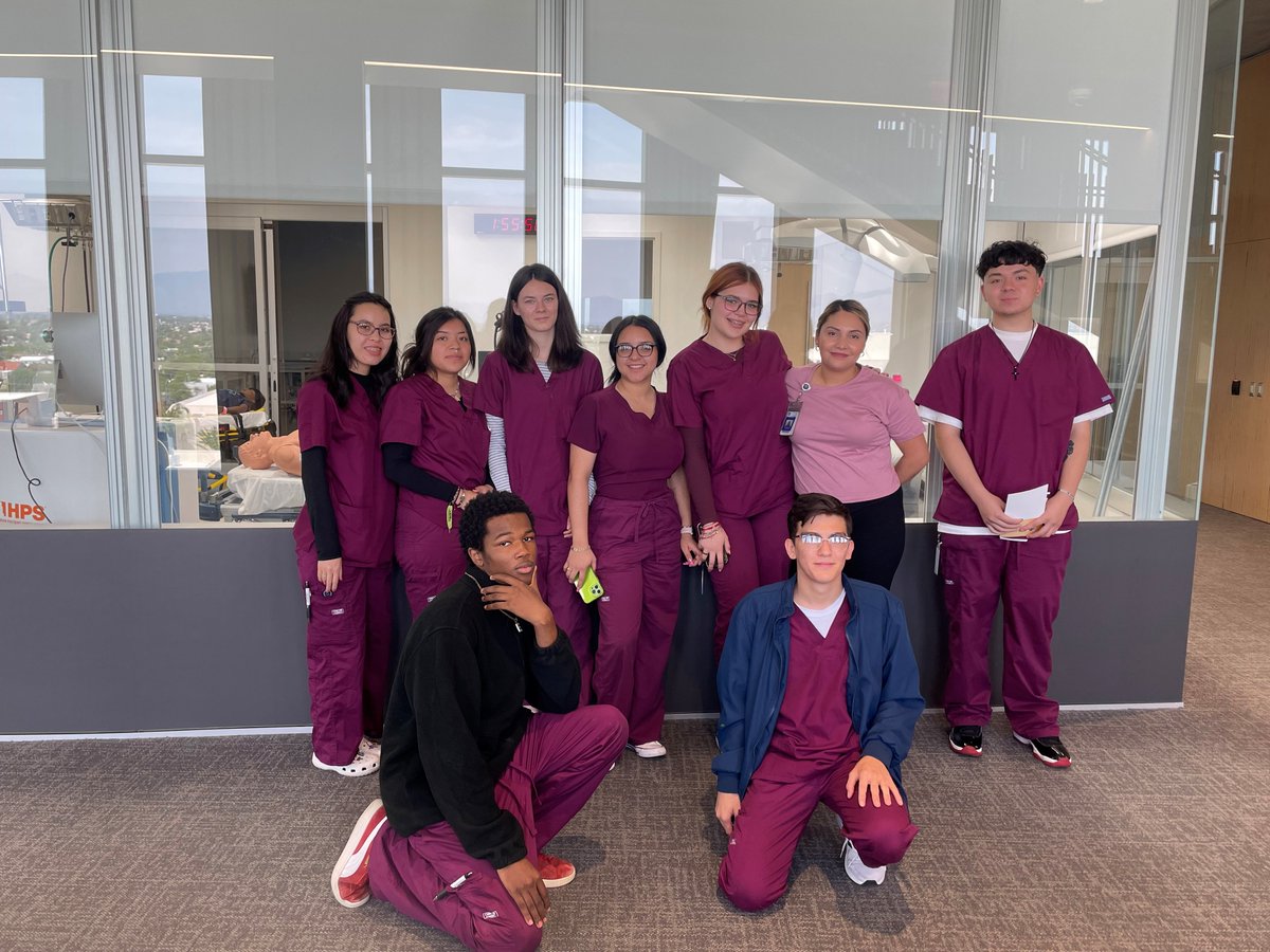 Yesterday we hosted another great group of students from Jobcorp.  CMA's: studying to be Certified Medical Assistants. A great way to start a lifelong career in healthcare.  Something for everybody! #bestjobs #uazatp #swtrc1 #telehealthresourcecenters #usdla #dei #telemedicine