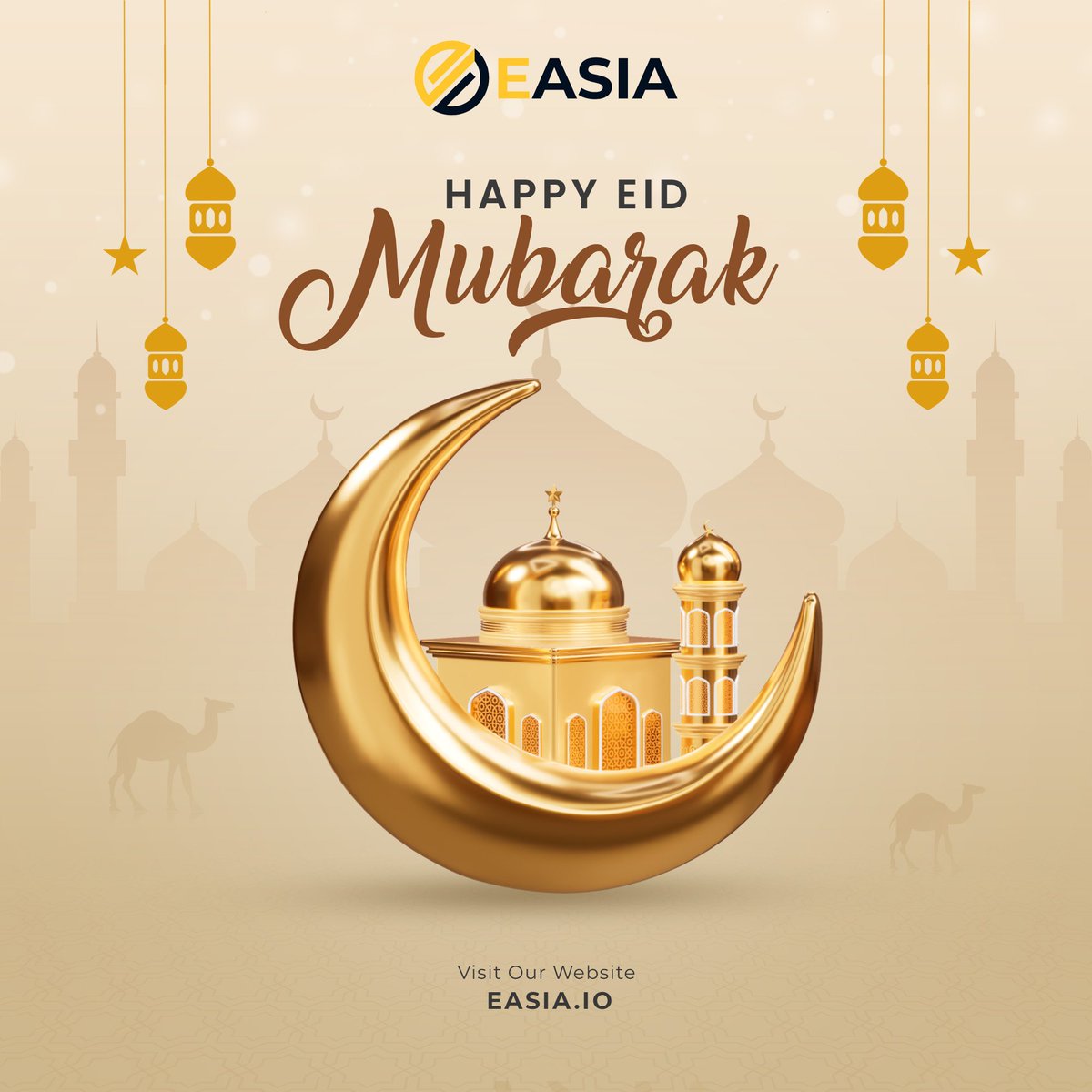 eeasiaio's tweet photo. May The Blessings Of Eid Al-Adha Bring You Joy, Happiness And Prosperity. May This Special Day Bring Peace To The World And May All Your Prayers And Wishes Be Answered.  ❤️

Eid Mubarak To All Who Celebrate!🙌 #EidAlAdha  

Team Easia 😍 https://t.co/ZTGYK5f3PE