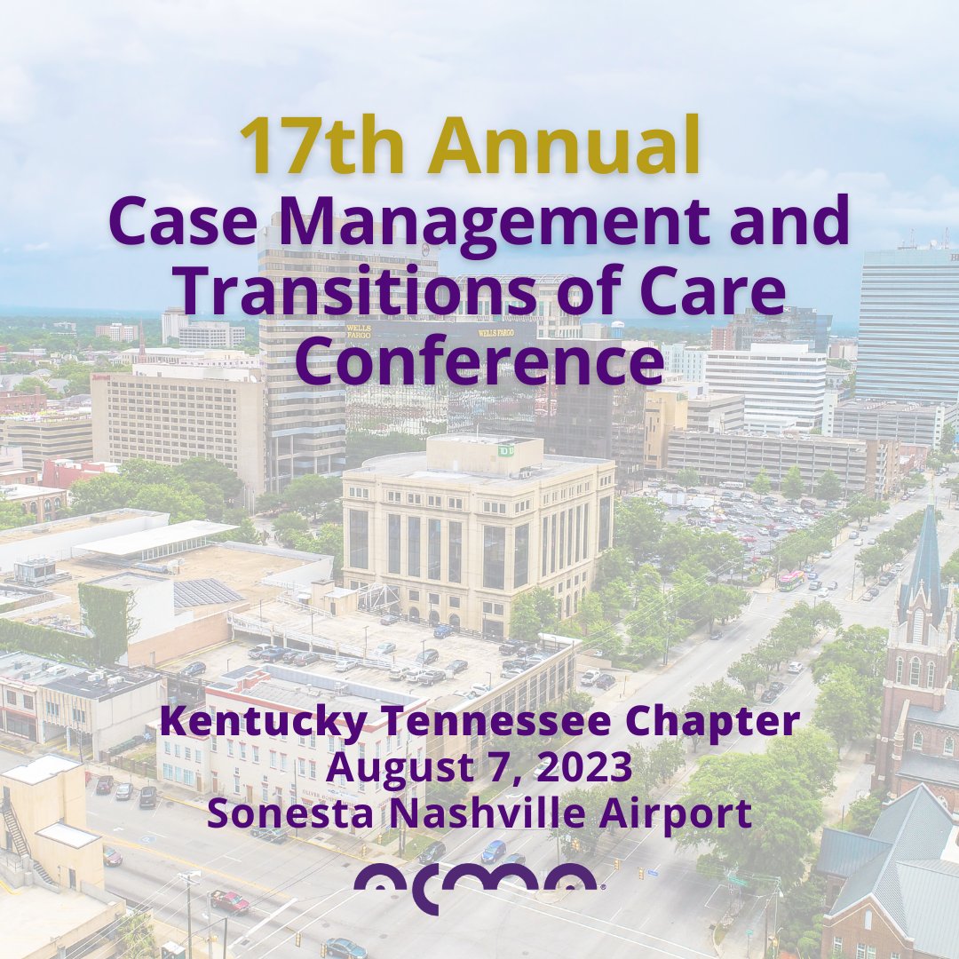 AcmaKytn's tweet photo. We would love to see you on August 7th for our Annual Kentucky/Tennessee ACMA Chapter Conference. We have a dynamic lineup of speakers planned and we look forward to another great turnout this year. Please register at https://t.co/Snxd4v4bOy https://t.co/uPPZOyEUqu