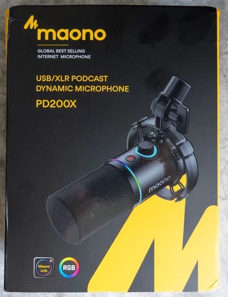 Excited to try out this USB/XLR microphone from
@maono_global

#maono #usbmic #xlrmic #xlr #pd200x #microphone #creator #videocreator #youtubecreator #podcast #podcaster