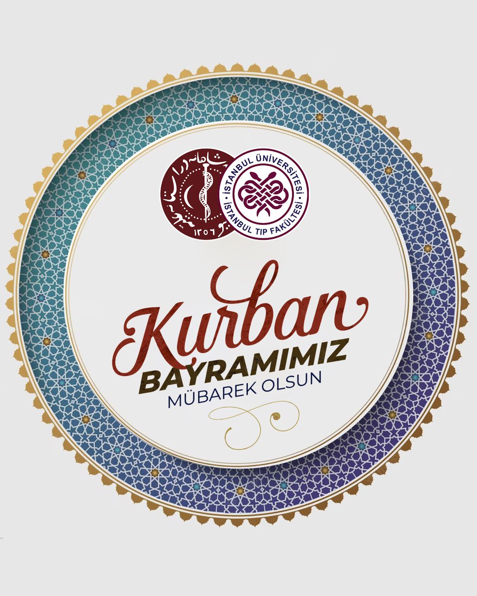 Kurban Bayramımız Kutlu Olsun.
#istanbultipfakultesi #mektebitibbiyeisahane #itf1827 #itfliolmakayricaliktir #istanbulüniversitesi