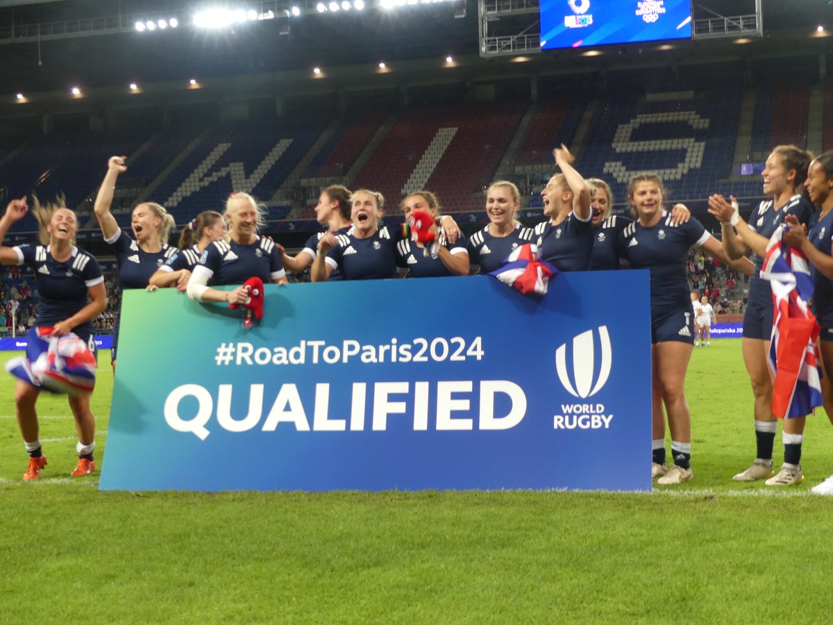 🇬🇧 What a moment, <a href="/GBRugbySevens/">GB Rugby Sevens</a> will be heading to <a href="/Paris2024/">Paris 2024</a>!