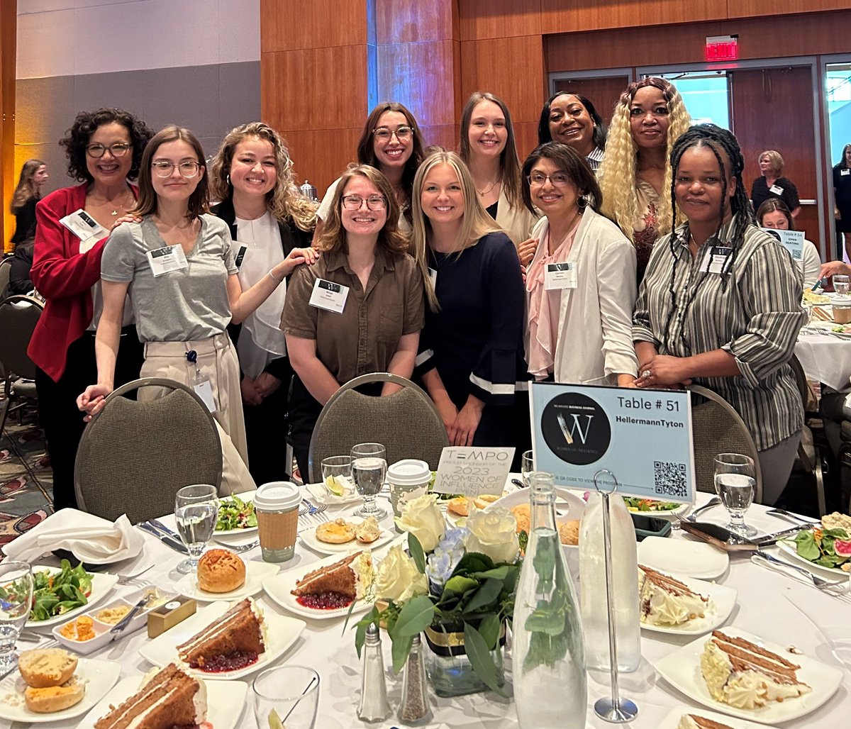 On June 15, 20 employees joined company president Terry Tuttle and attended the Women of Influence luncheon in Milwaukee. Award nominees – strong, influential women from the area - shared their unique stories.