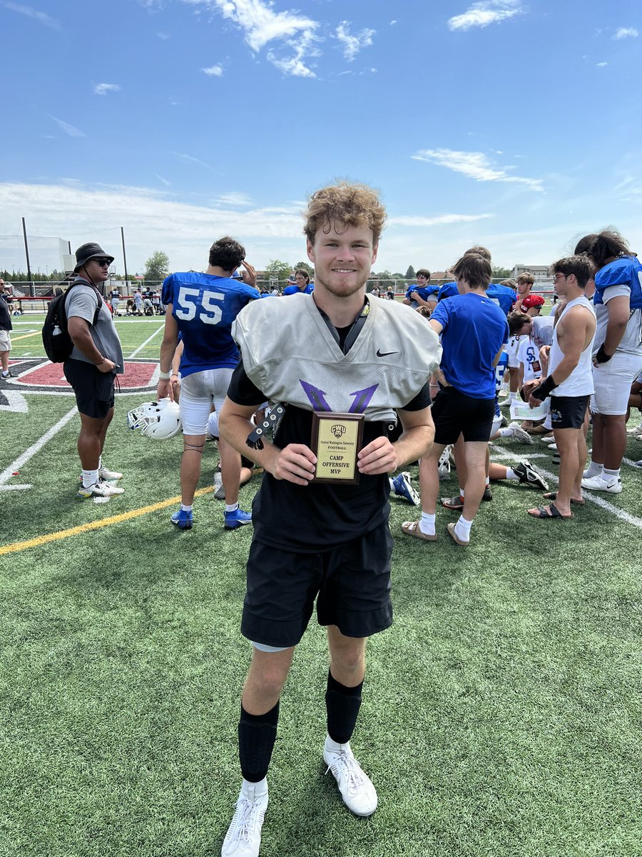 North Kitsap Football (@theenkfootball) on Twitter photo After a great camp, congrats to <a href="/LoganSloman/">Logan Sloman</a> for being <a href="/CWUFB/">CWU Football</a> Offensive Camp MVP, <a href="/ejvailolo/">EJ Vailolo</a> and <a href="/Natethornton58/">Nathaniel Thornton</a> and the OLine for bring home the Pass Rush trophy and <a href="/LoganSloman/">Logan Sloman</a> and <a href="/ColeEdwards2024/">Cole Edwards</a> for bringing home the 7v7 championship! <a href="/CoachFisk/">Chris Fisk</a> <a href="/MFerriter/">Madara Ferriter</a> After a great camp, congrats to <a href="/LoganSloman/">Logan Sloman</a> for being <a href="/CWUFB/">CWU Football</a> Offensive Camp MVP, <a href="/ejvailolo/">EJ Vailolo</a> and <a href="/Natethornton58/">Nathaniel Thornton</a> and the OLine for bring home the Pass Rush trophy and <a href="/LoganSloman/">Logan Sloman</a> and <a href="/ColeEdwards2024/">Cole Edwards</a> for bringing home the 7v7 championship! <a href="/CoachFisk/">Chris Fisk</a> <a href="/MFerriter/">Madara Ferriter</a>