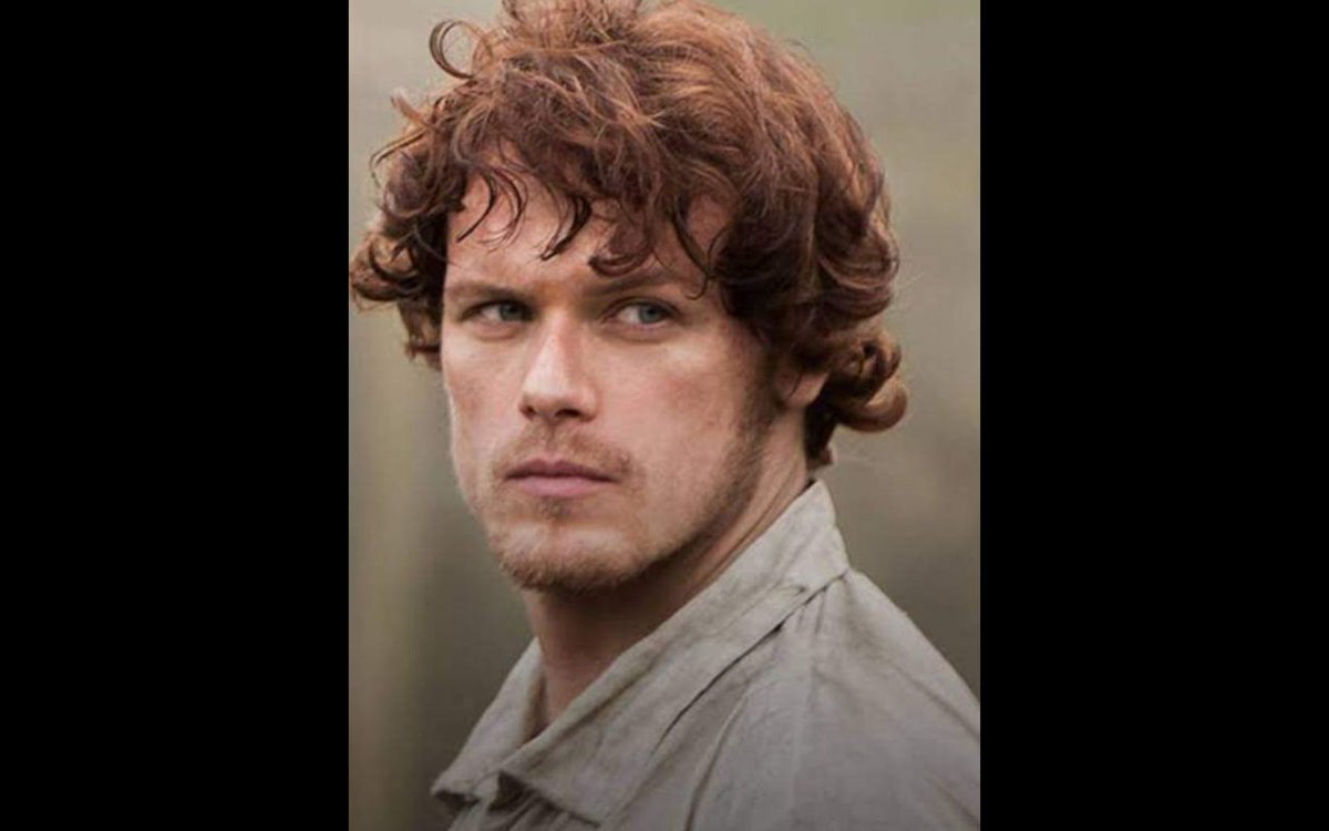 Sam Heughan............... JAMIE FRASER........ the most beloved character in literature.