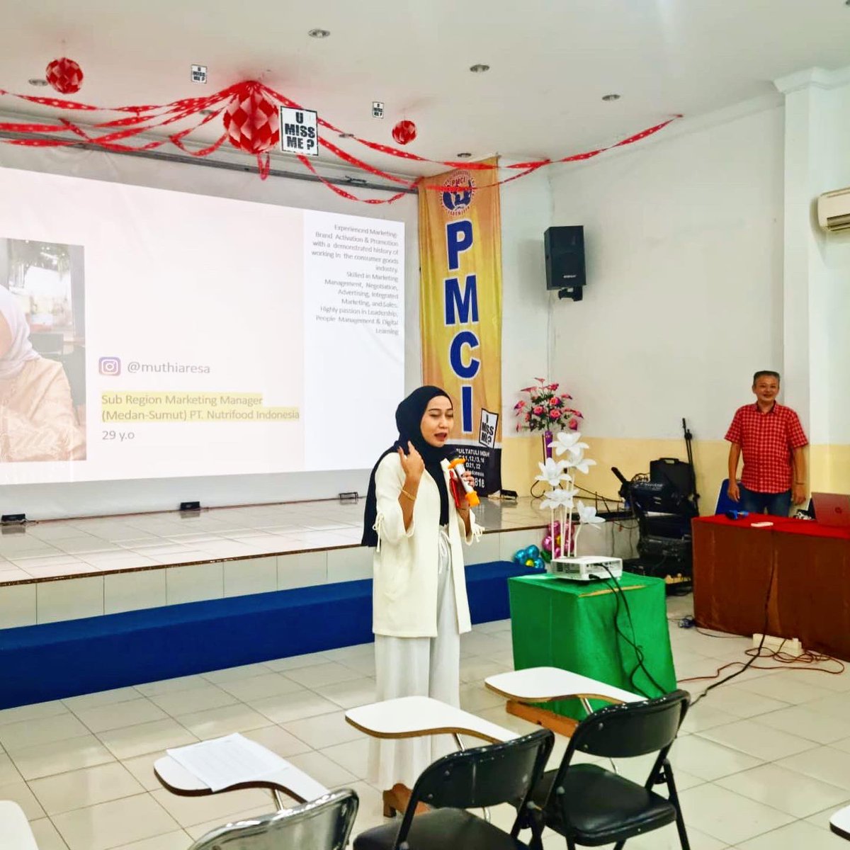 Pmci_Campus's tweet photo. STIE PMCI 
~
Topik Seminar:
"New Comer Entrepreneur: Leadership &amp; Digital Innovation."
~
Narasumber:
Ibu Muthia Resa (Nutrihub Medan)
~
Sabtu/ 24 Juni 2023
@pmcicampus, Hall Spring Campus  
Pukul 14.00 WIB - Selesai
~
#Khusus Mahasiswa/i PMCI #pmcicampus #BEMPMCI #medan https://t.co/TN5cm8s7iM