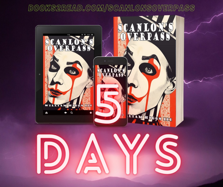 Scanlon's Overpass. It's a shitty place. But for Eugene, an ex-clown recruited by his former comedy partner into a para-governmental, supranational organization engaged in psychic warfare, the overpass is going to become something a hell of a lot weirder!
books2read.com/scanlonsoverpa…
