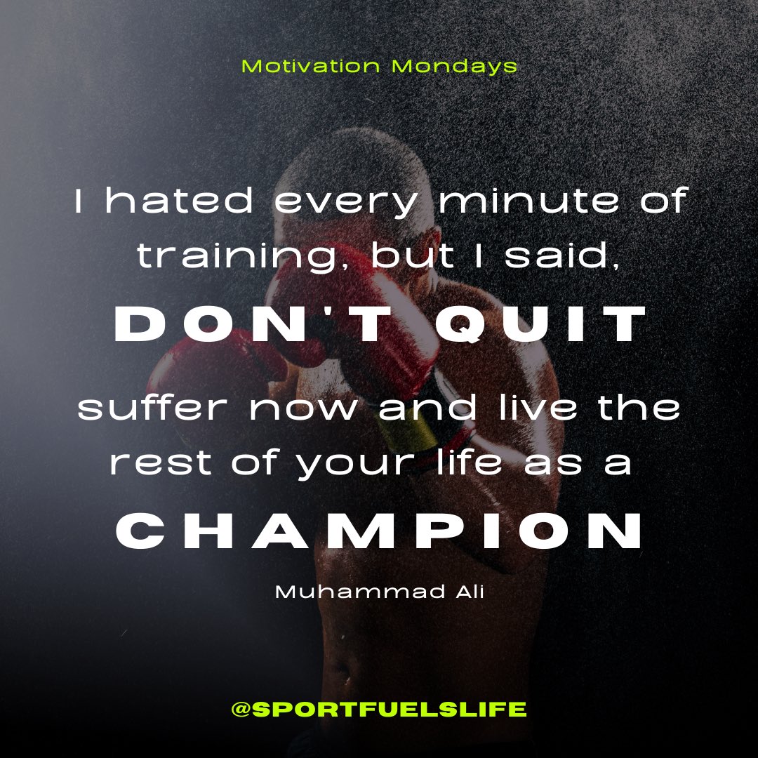 Work hard today so you can enjoy your tomorrow.

#sportfuelslife #sports #motivation #athletes #bethebest #winningmindset #atheletemotivation #achieveyourgoals #sportsmotivation #sportscoaching #prosports #sportsmentality #athleticdevelopment #athletegoals