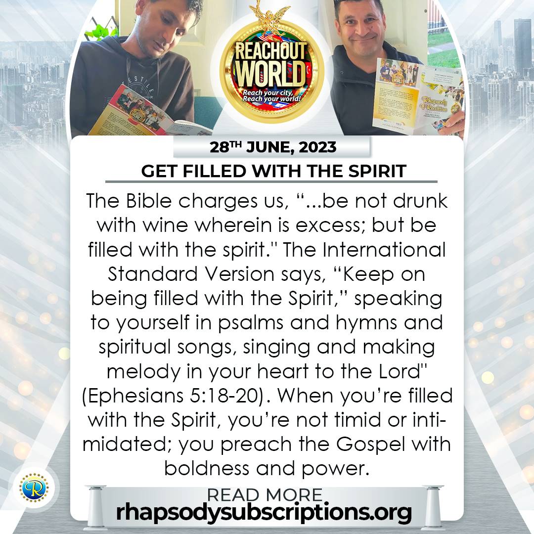 Rhapsody of Realities Daily Devotional on Twitter "ROR 𝐓𝐨𝐝𝐚𝐲! 🤗 🗓️