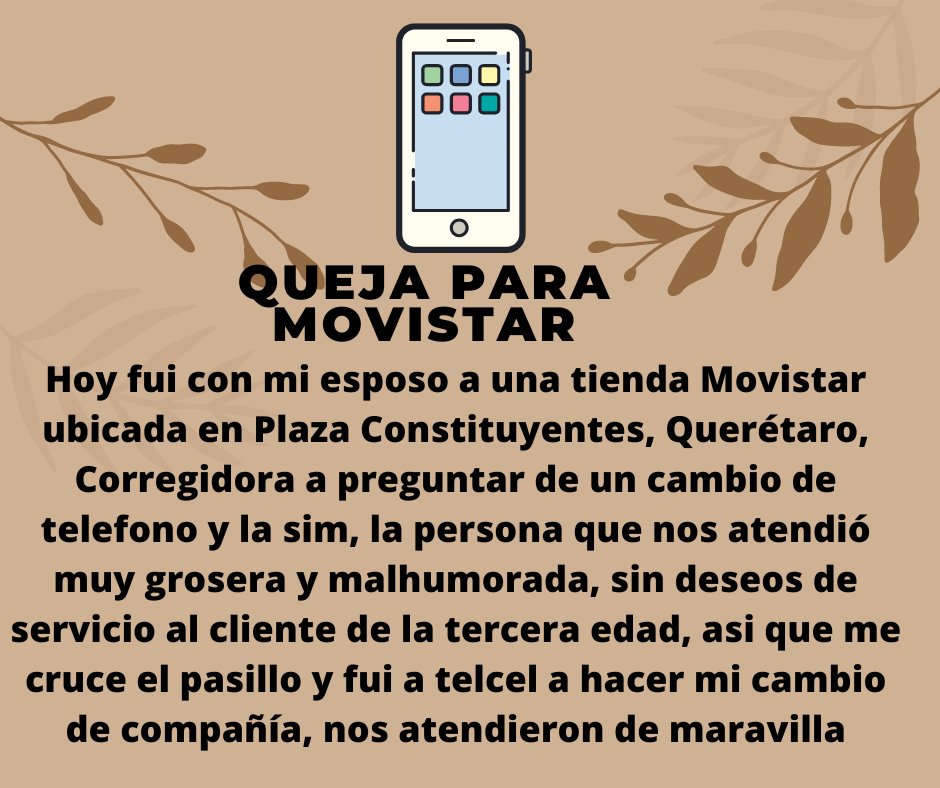 silvitony's tweet photo. @movistarmexico 
Buenas tardes, quiere poner una queja, no se el nombre de la dependienta de la tienda pero está en la tardes, fui como a las 16:00 hrs del martes 27 de junio 2023 https://t.co/0TIfEIqWU2