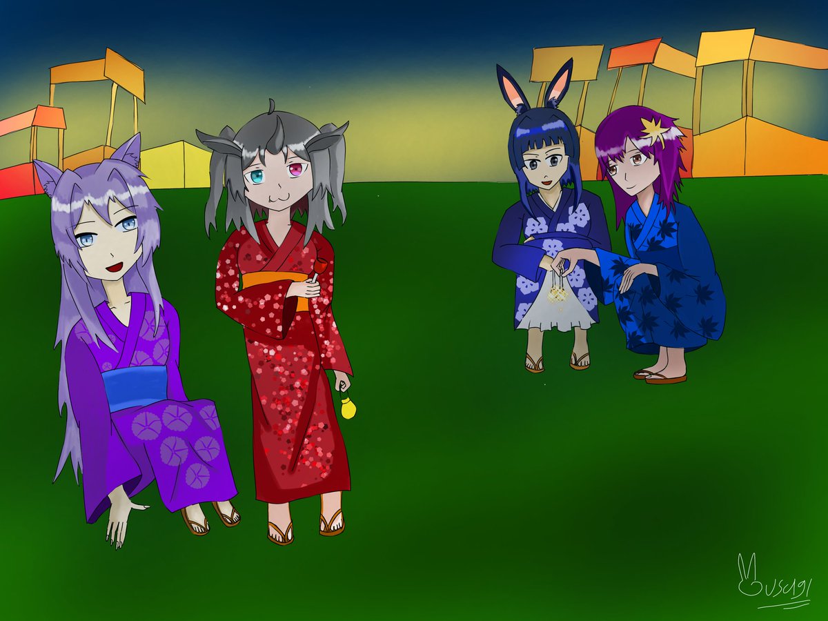 Summer festival
TAMAYA~

#DIVExYKZ  #mihonopage #tsukiyomiho #fanart