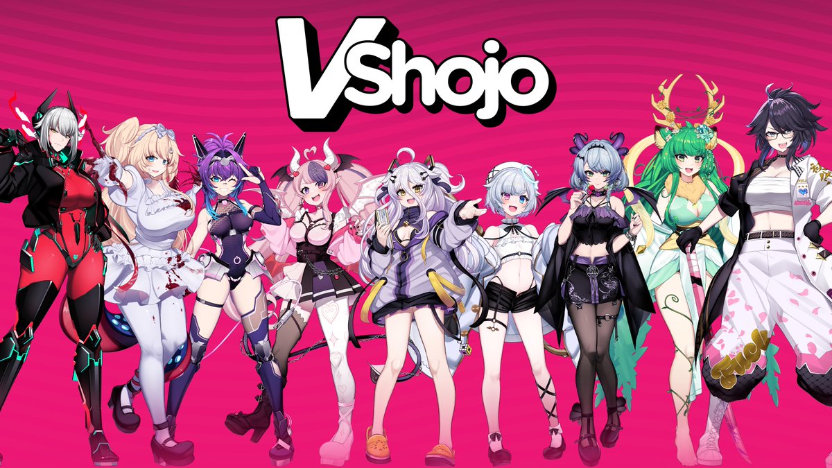 ✨ See you at Anime Expo ✨

Stop by our booth (#2615) in the Exhibit Hall July 1-4 to snag new & returning merch, and a chance to meet some of the VShojo talent!!

#VShojo #AX2023