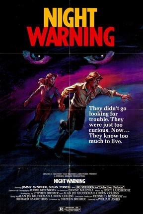 EugWSerra's tweet photo. On November 20, 1981, Butcher, Baker, Nightmare Maker received a limited theatrical release. The film was later re-released under the title, Night Warning. #ButcherBakerNightmareMaker #NightWarning #JimmyMcNichol #SusanTyrrell
#BoSvenson #MarciaLewis
#BillPaxton https://t.co/fX15uJm7MA