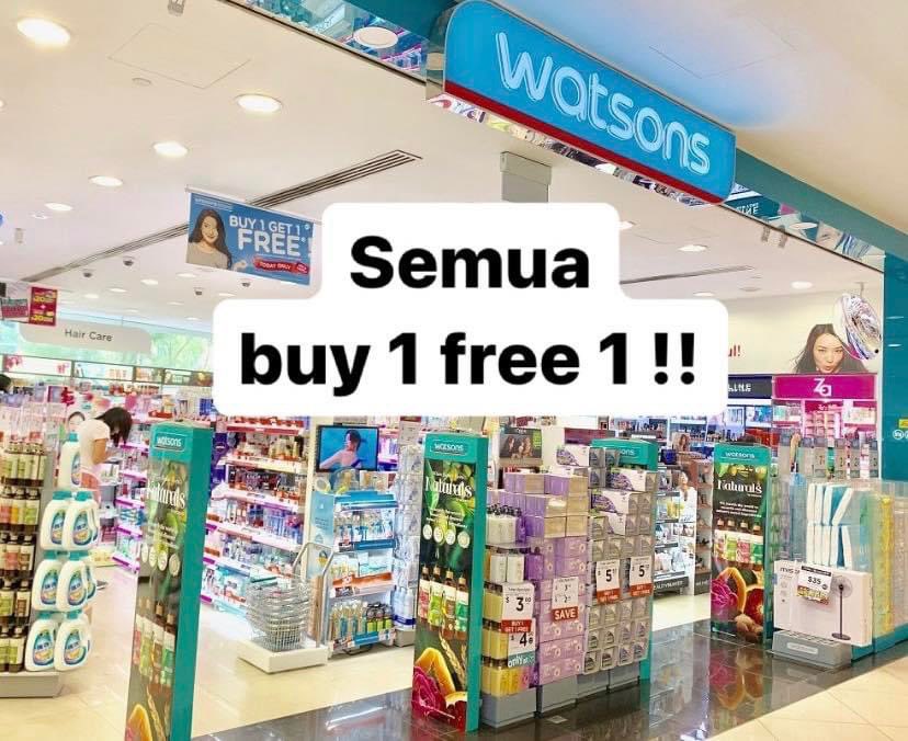 𝕃𝐨𝐜𝐚𝐥🇲🇾ℕ𝐞𝐭𝐰𝐨𝐫𝐤𝐬 on Twitter "Watson sale Buy 1 Free 1! Murah weh! Semua
