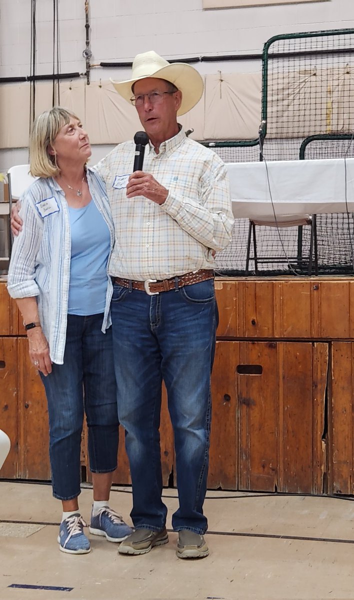 The Nebraska Grazing Coalition got it absolutely spot on by honoring Homer and Darla Buell and the Shovel Dot Ranch with a lifetime achievement award as Grassland Conservation Pioneers--so well deserved! 
#legends #GrasslandPioneers #BeefState