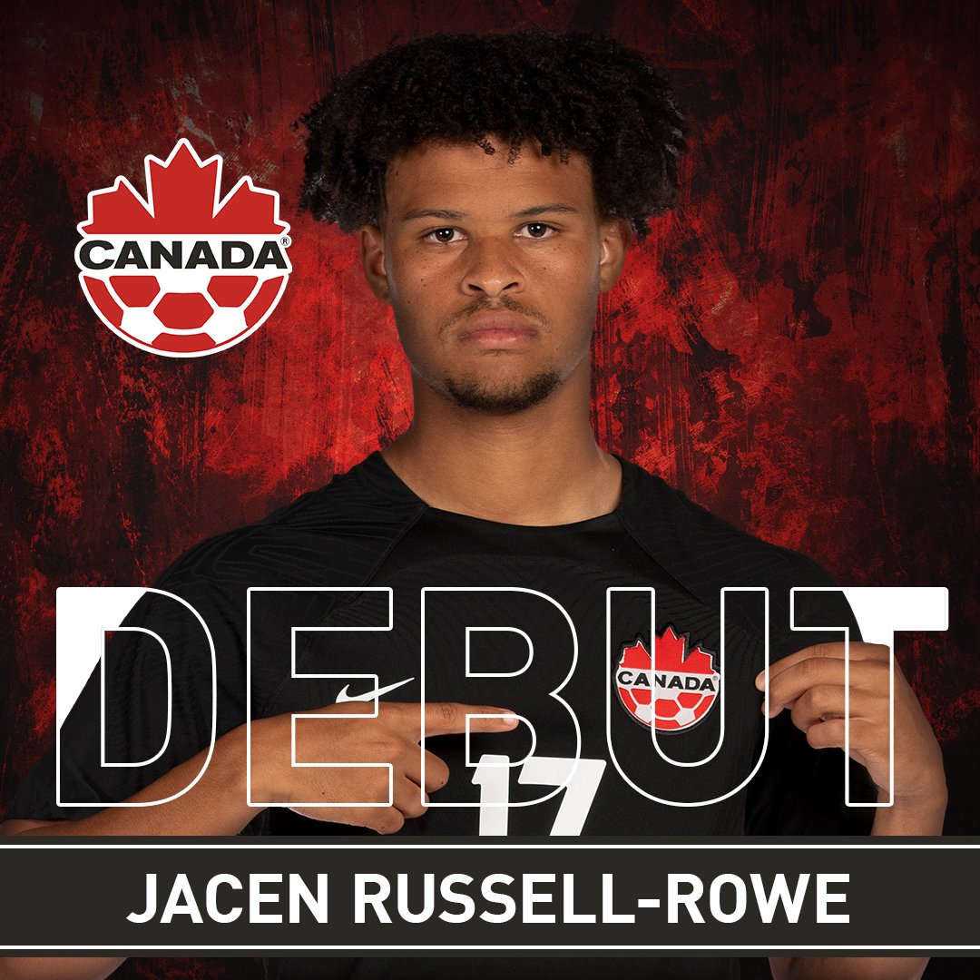 A #CANMNT debut for Jacen Russell-Rowe! 🇨🇦

#WeCAN