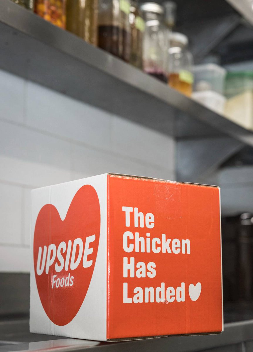 🍽️ DELIVERED!

Our very first order of UPSIDE cultivated chicken was delivered today to @BarCrenn, as we pass the baton from production to plate in our groundbreaking partnership with @DominiqueCrenn. The wait is almost over!

#UPSIDEChicken #Cultivated Meat #TheChickenHasLanded