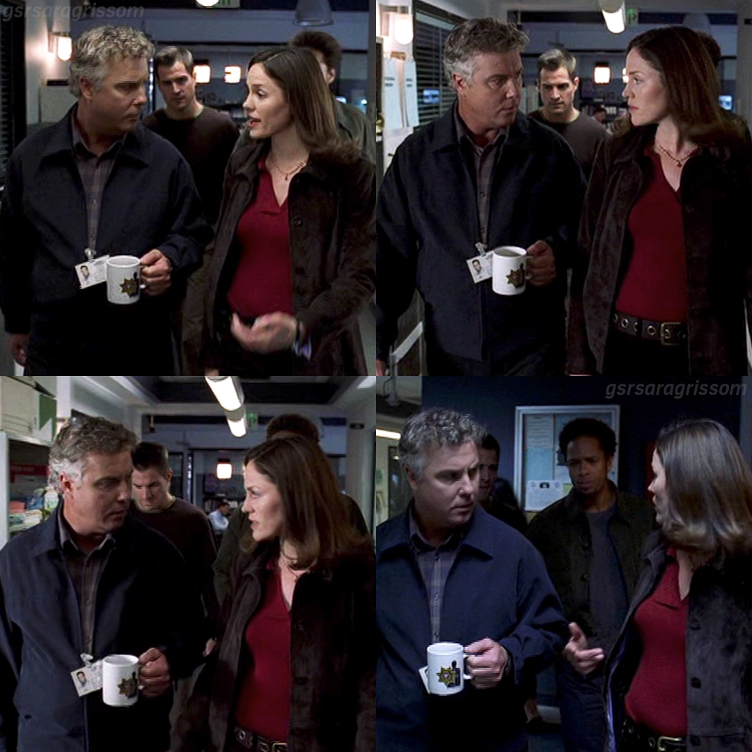 Can they get any closer?
#gilgrissom #williampetersen #sarasidle #jorjafox