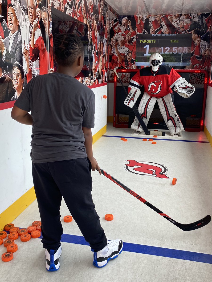 Fun day <a href="/PruCenter/">Prudential Center</a> celebrating <a href="/Fanatics/">Fanatics</a> #MerchMadness with 7 Newark based community organizations! Special thanks to our #NJDevils Team, Fanatics, <a href="/NJDevil00/">NJ Devil</a> <a href="/KenDaneykoMSG/">Ken Daneyko</a> <a href="/BruceDriver23/">Bruce Driver</a> for making it a special day for all the kids