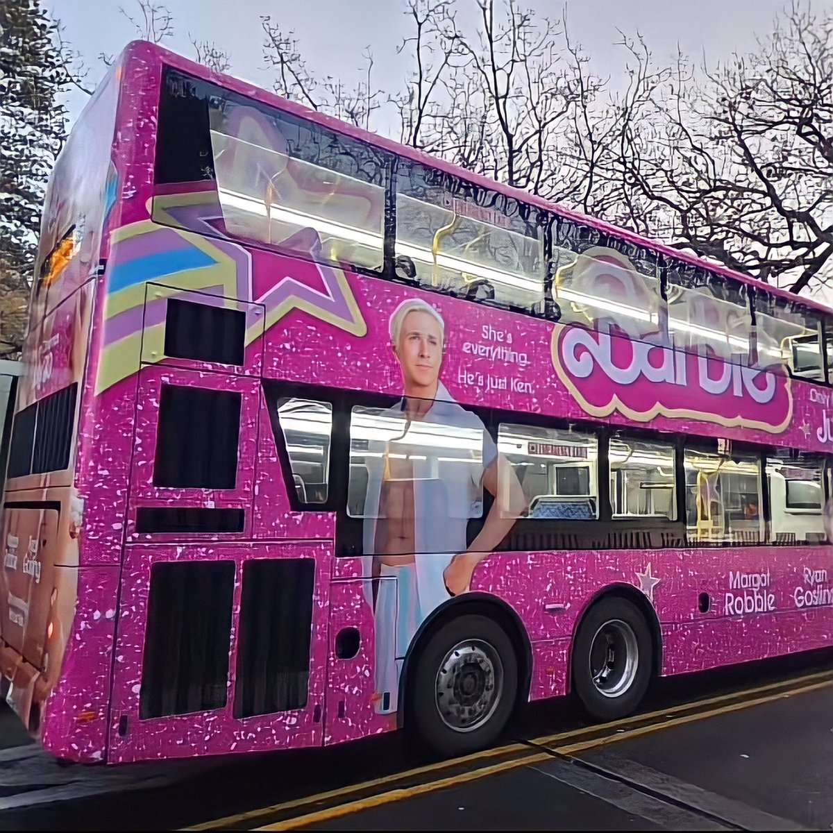 camilla rhodes on Twitter: "what if we KISSED and HELD HANDS inside the ryan gosling barbie bus / X